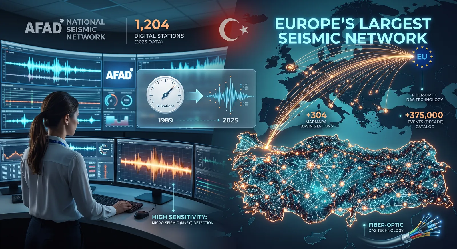From Analog to Digital: How Türkiye Built Europe's Largest Seismic Network